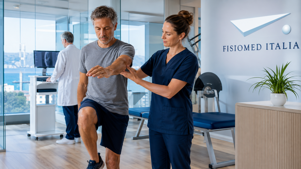 Percorso di fisioterapia e riabilitazione presso Fisiomed Italia.